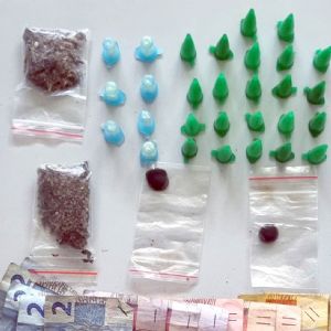 Dois flagrantes de tr�fico s�o registrados no Jardim Bonanza