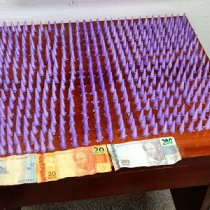 PM prende jovem e apreende mais de 500g de coca�na