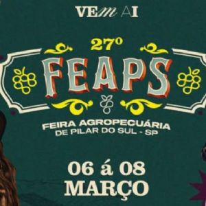 Grandes nomes do sertanejo est�o confirmados nos shows da FEAPS 2026