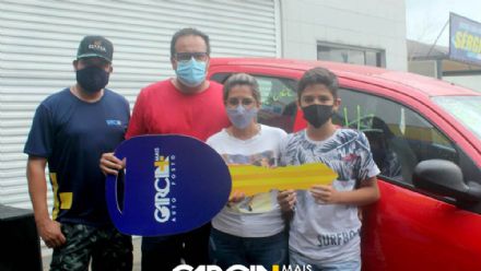 Sorteio do Fiat Mobi 0km do Posto Garcia