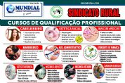 Sindicato Rural e Mundial promovem cursos de operador de mquinas pesadas e de qualificao