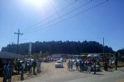 Caminhoneiros aderem  greve e interditam rodovia em Pilar do Sul