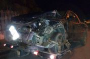 ​Quatro jovens so atropelados aps carro sofrer pane e ser atingido por outro veculo na estrada da Reunidas