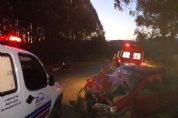 Motoristas ficam feridos em acidente na divisa de Pilar e Sarapu