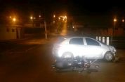 Motociclista fica gravemente ferido em acidente na Papa Joo XXIII