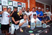​Emanuel Seabra  campeo do Main Event do Clube Poker Pilar
