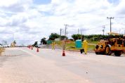 DER realiza obras de melhorias na SP-250 e trnsito fica lento no trevo para Piedade