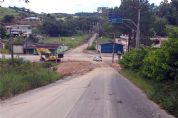 ​Obra  concluda e trfego de caminhes  liberado na estrada vicinal para Tapira