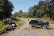 Trs feridos em acidente na SP-250 em Pilar do Sul, sada para Piedade (vdeo)