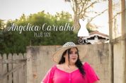 Anglica Carvalho Plus Size lana a prvia da coleo Primavera/Vero 2019