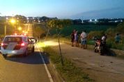 ​Motociclista pilarense sofre acidente em Salto de Pirapora