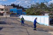 ​Prefeitura realiza higienizao e limpeza das ruas para prevenir o coronavrus