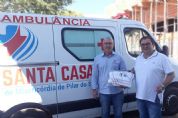 Pilar do Sul recebe a doao de 40 protetores faciais