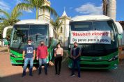 Pilar do Sul adquire dois nibus 0km para a Sade