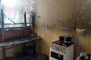 ​Residncia  destruda em incndio no Jardim Bela Vista