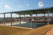 ​Prefeitura conclui construo de quadra poliesportiva no Campestre II