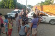 Polcia Militar promove 'Natal Solidrio' e distribui brinquedos para as crianas