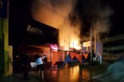 Curto circuito pode ter sido a causa de incndio em bar em Pilar do Sul