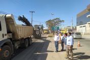 Prefeitura reinicia obra de revitalizao da Rua D. Lcio e entrada da cidade