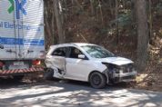 Motorista fica gravemente ferido em coliso frontal na SPV-093
