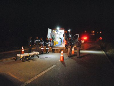 Pedestre morre atropelado na rodovia SP-264