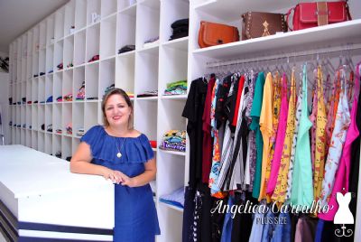 Anglica Carvalho moda Plus Size  inaugurada em Pilar do Sul