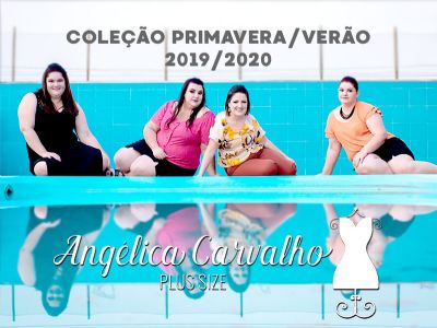 Anglica Carvalho Plus Size lana a prvia da coleo Primavera/Vero 2019