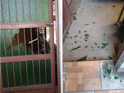 Serralheria  arrombada e furtada na Vila So Manoel