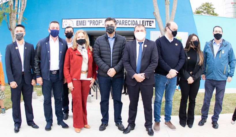 Vice-governador Rodrigo Garcia inaugura Creche Escola em Pilar do Sul