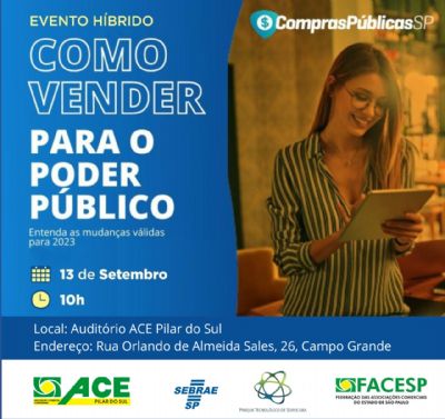 Palestra do Sebrae orienta empresrios a participar de compras pblicas