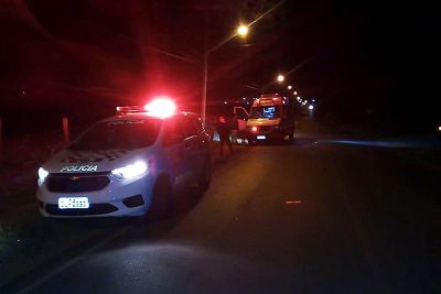 ​Ciclista morre ap�s ser atingido por carro na vicinal da Reunidas