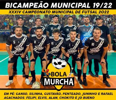 Bola Murcha vence Curi e  bicampeo do Campeonato Municipal de Futsal