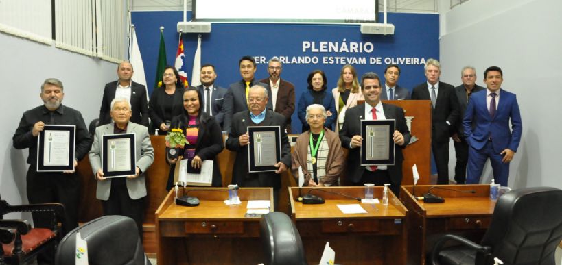 Legislativo realiza sesso solene para celebrar os 145 anos de Pilar do Sul
