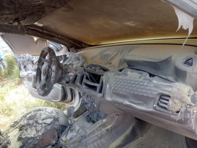 Professora tem carro furtado e incendiado em Pilar do Sul