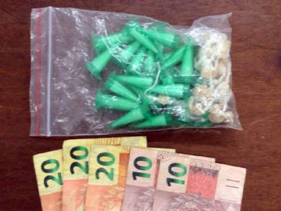 Acusado de trfico  preso na Santa Ceclia