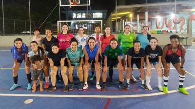 Sele��o feminina de futsal de Pilar do Sul estreia hoje na Copa Record 2026