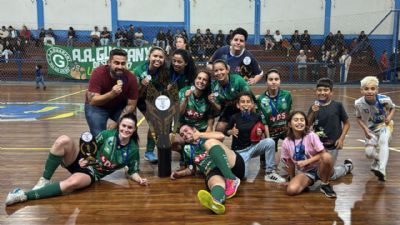 Guarany vence guias e conquista o ttulo da Copa Tchacho de Futsal 2025
