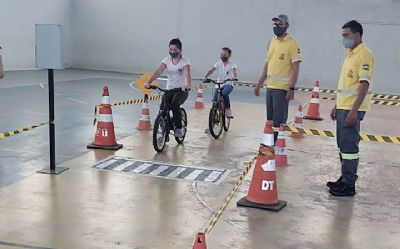 ​Detranps promove Semana do Trnsito nas escolas Saturnino e Massagiro
