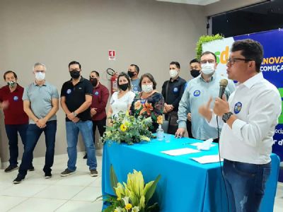 ​Conveno do PSD confirma Erick candidato a prefeito e Marquinho da Sade vice