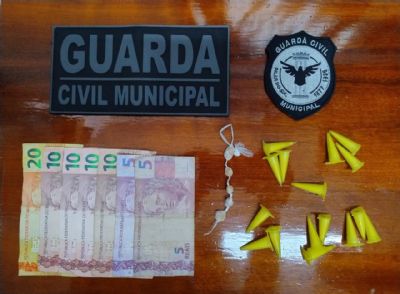 GCM de Pilar do Sul prende mais um suspeito de trfico de drogas