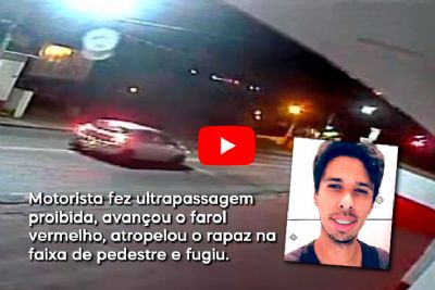 Polcia procura motorista que fugiu aps atropelar e matar jovem em Pilar do Sul