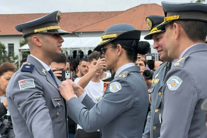 Pilarense � o primeiro colocado entre 251 formandos do Curso de Forma��o de Oficiais da PM de SP