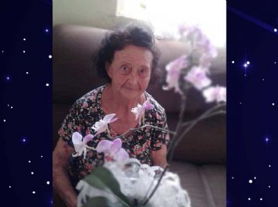 Faleceu Maria Augusta Vieira de Moraes