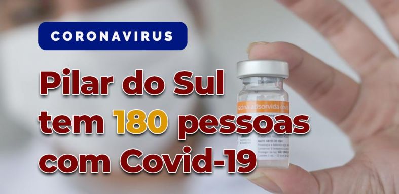 Pilar do Sul tem 180 contaminados com Covid-19