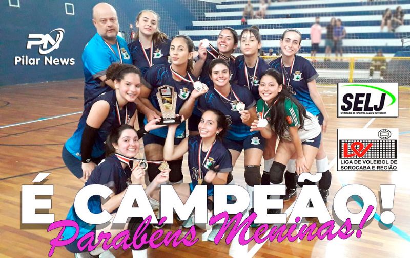 ​SELJ/Pilar do Sul vence Taubat  campeo da Liga Sorocaba de Voleibol