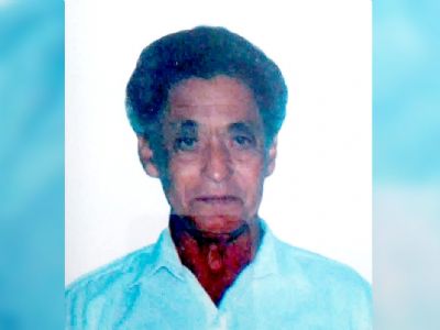 Faleceu Pedro Menino de Oliveira