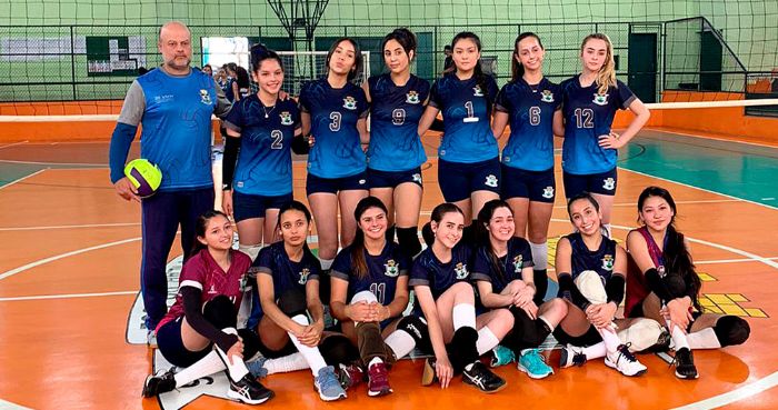 ​Pilar do Sul arrasa Guarulhos por 3x0 em jogo da Liga de Voleibol