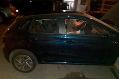 ​Veculo clonado com placa do RS  apreendido em Pilar do Sul