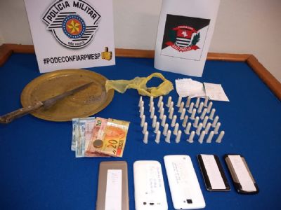 PM e Civil prendem quatro acusados de trfico e associao na Nova Pilar