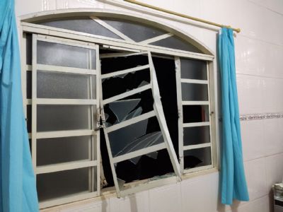 ​Chcara  arrombada e furtada na Reunidas